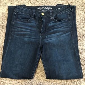 American Eagle Dark Wash Jeggings